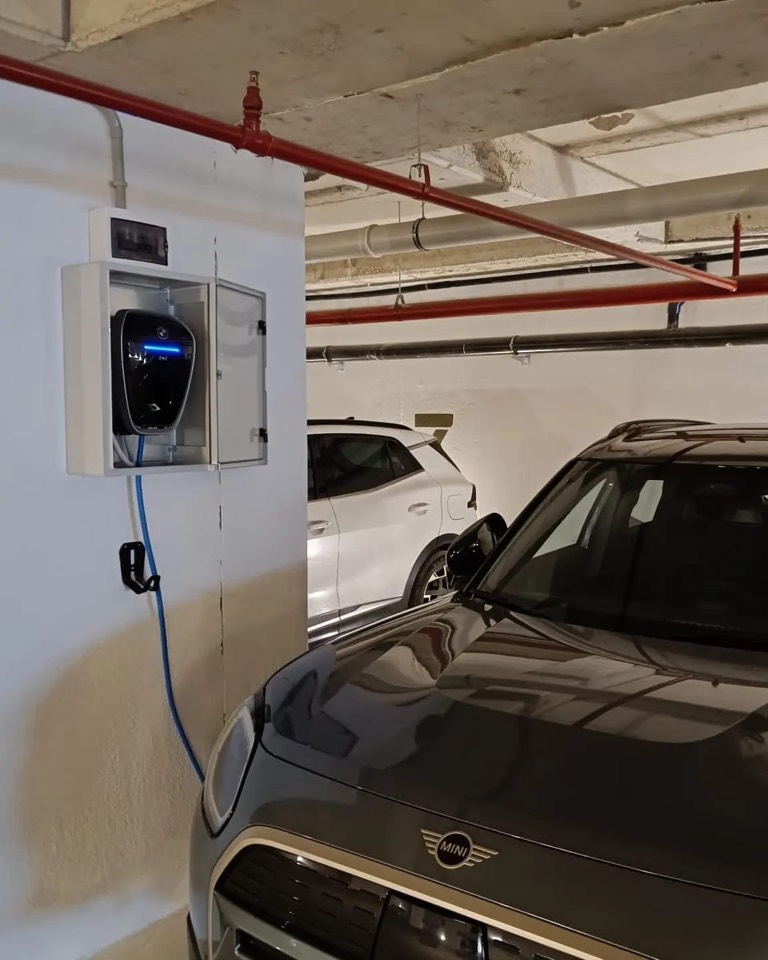 Mini Cooper şarj istasyonu kurulumu