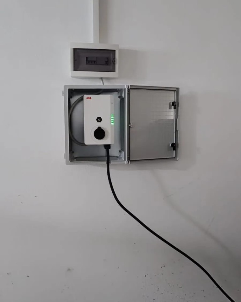 ABB şarj istasyonu kurulumu